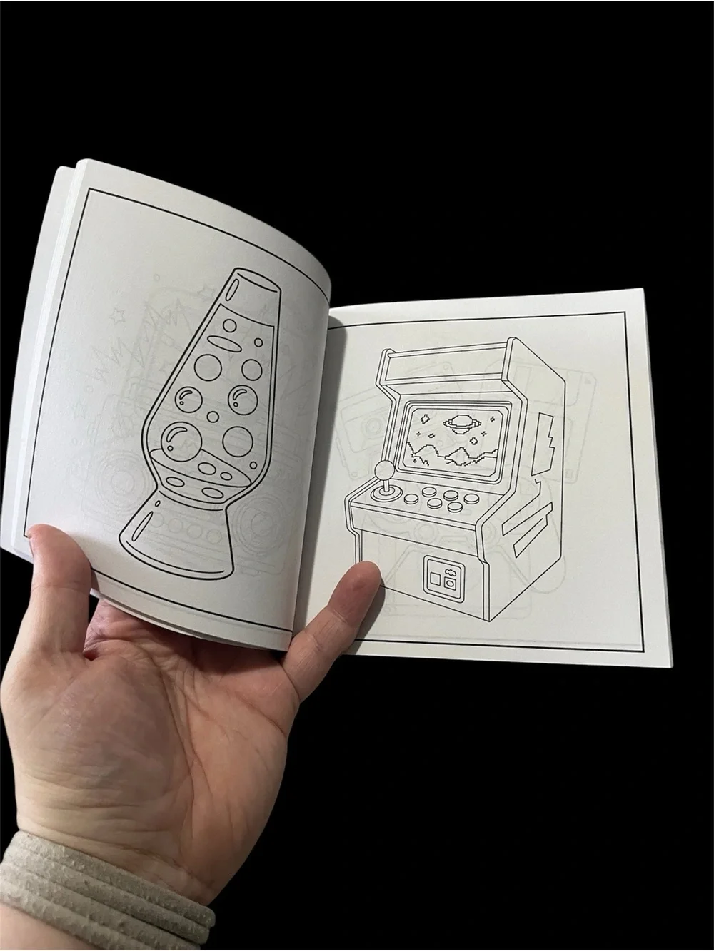 Flashbacks to the 90's - 100 Pages to Color